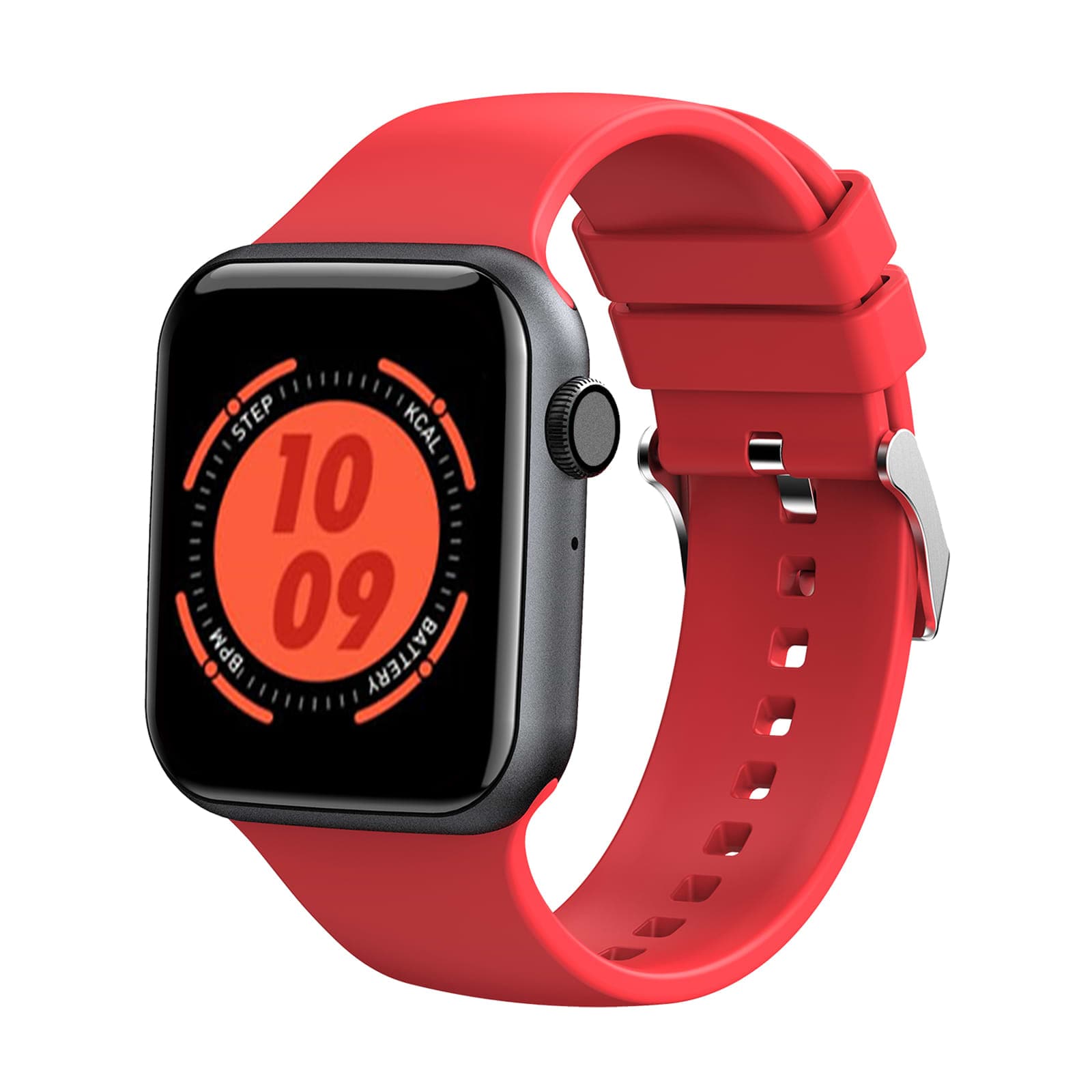 Fire-Boltt Ring Smartwatch with Bluetooth Calling BSW005 RED