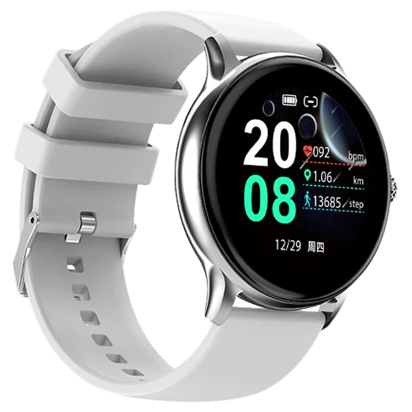 Fire-Boltt Hurricane Smartwatch BSW034 SILVER GREY