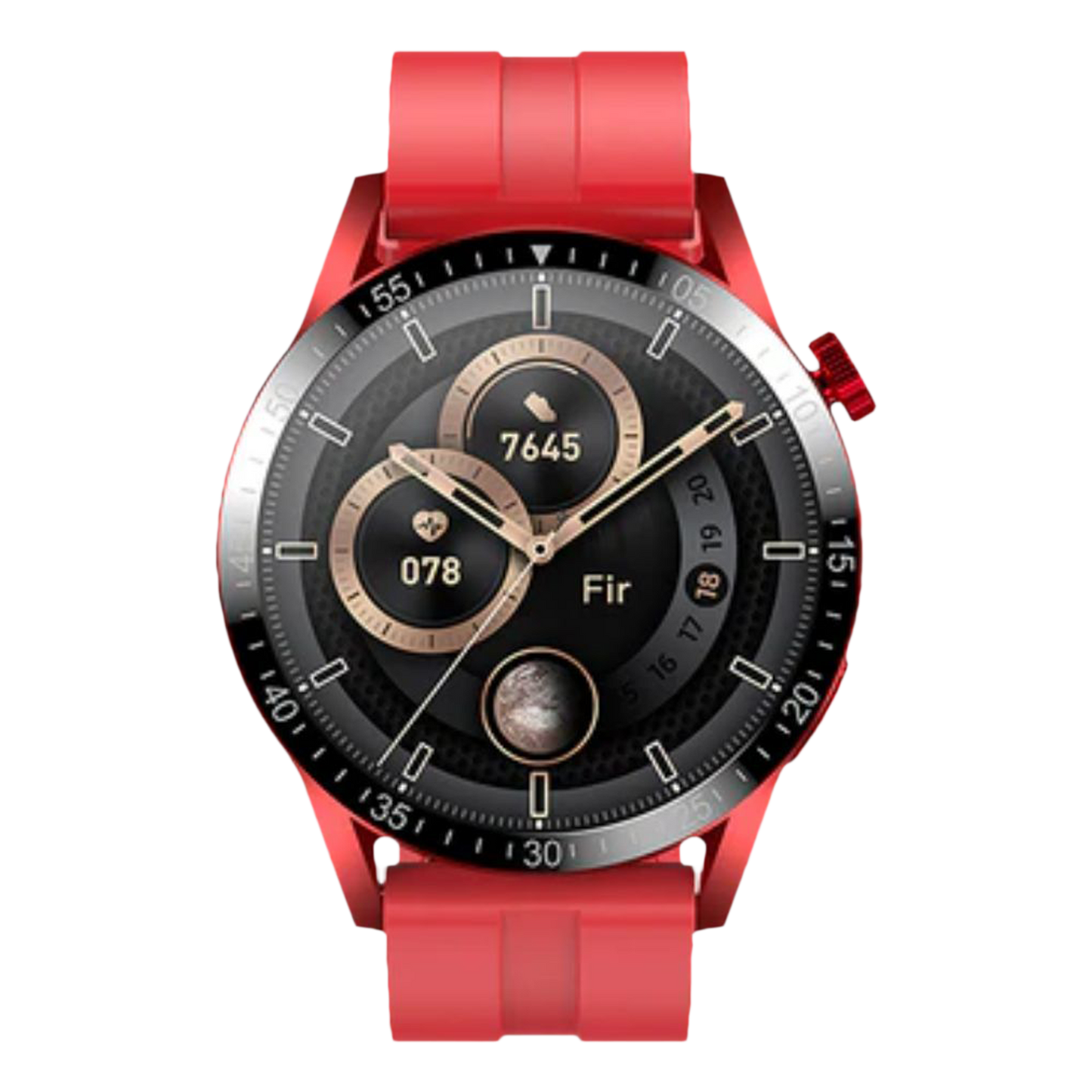 Fire-Boltt Talk Pro Smartwatch with Bluetooth Calling BSW038 RED
