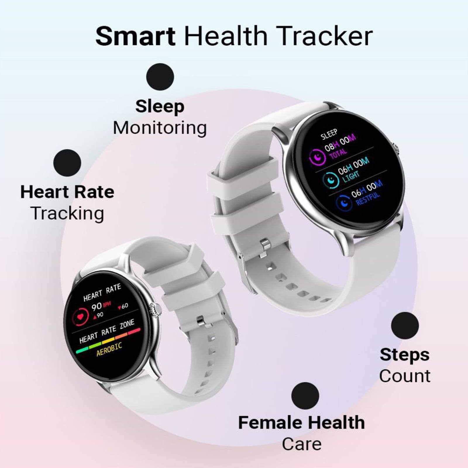 Fire-Boltt Hurricane Smartwatch BSW034 SILVER GREY