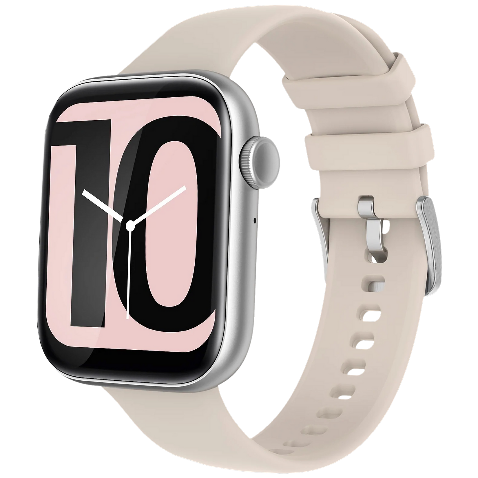 Fire-Boltt Ring 3 Smartwatch with Bluetooth Calling BSW043-SILVER