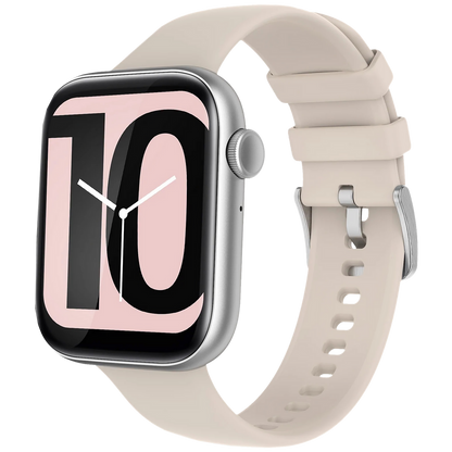 Fire-Boltt Ring 3 Smartwatch with Bluetooth Calling BSW043-SILVER