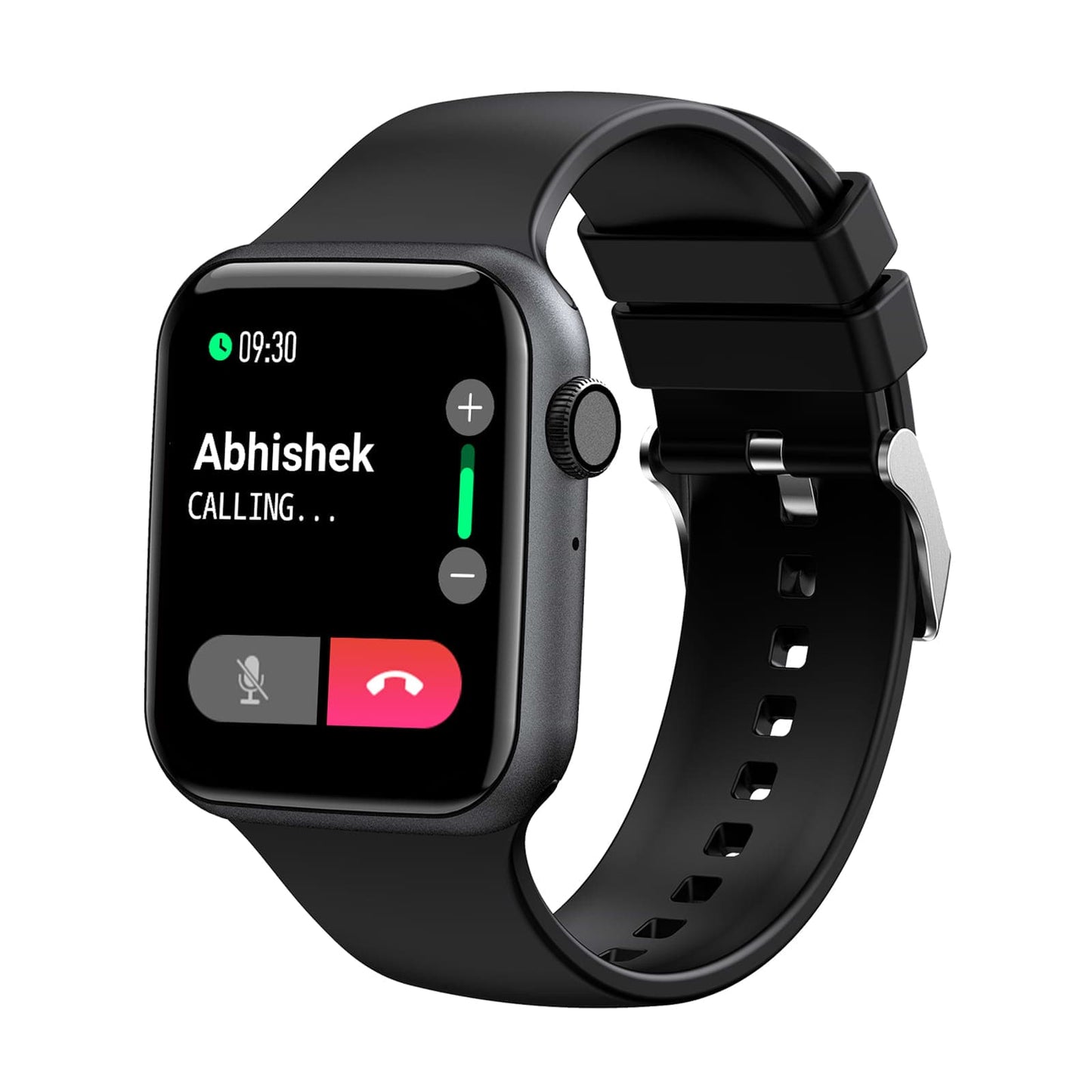 Fire-Boltt Ring Smartwatch with Bluetooth Calling BSW005 BLACK