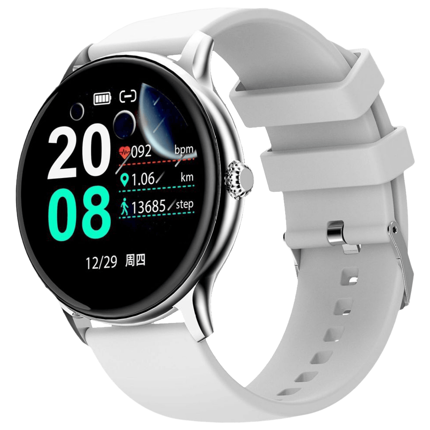 Fire-Boltt Hurricane Smartwatch BSW034 SILVER GREY