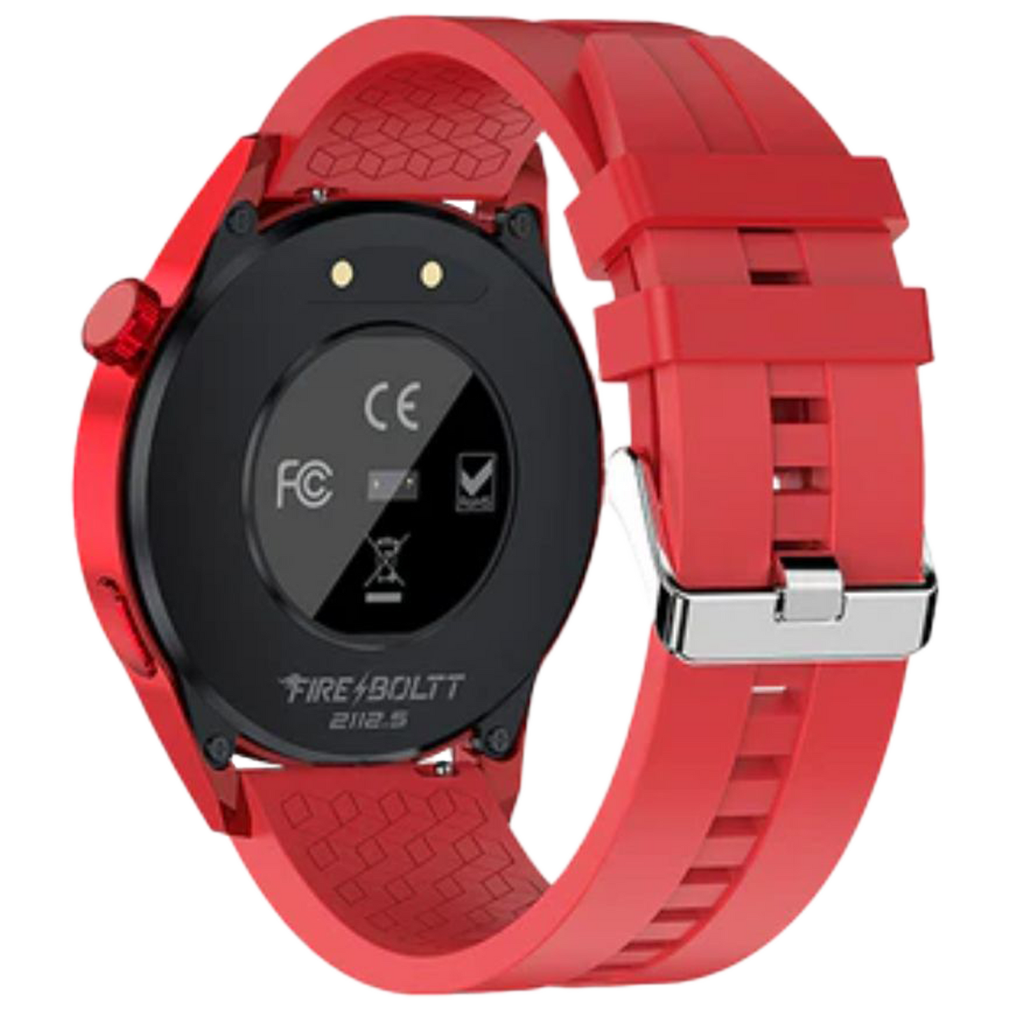 Fire-Boltt Talk Pro Smartwatch with Bluetooth Calling BSW038 RED