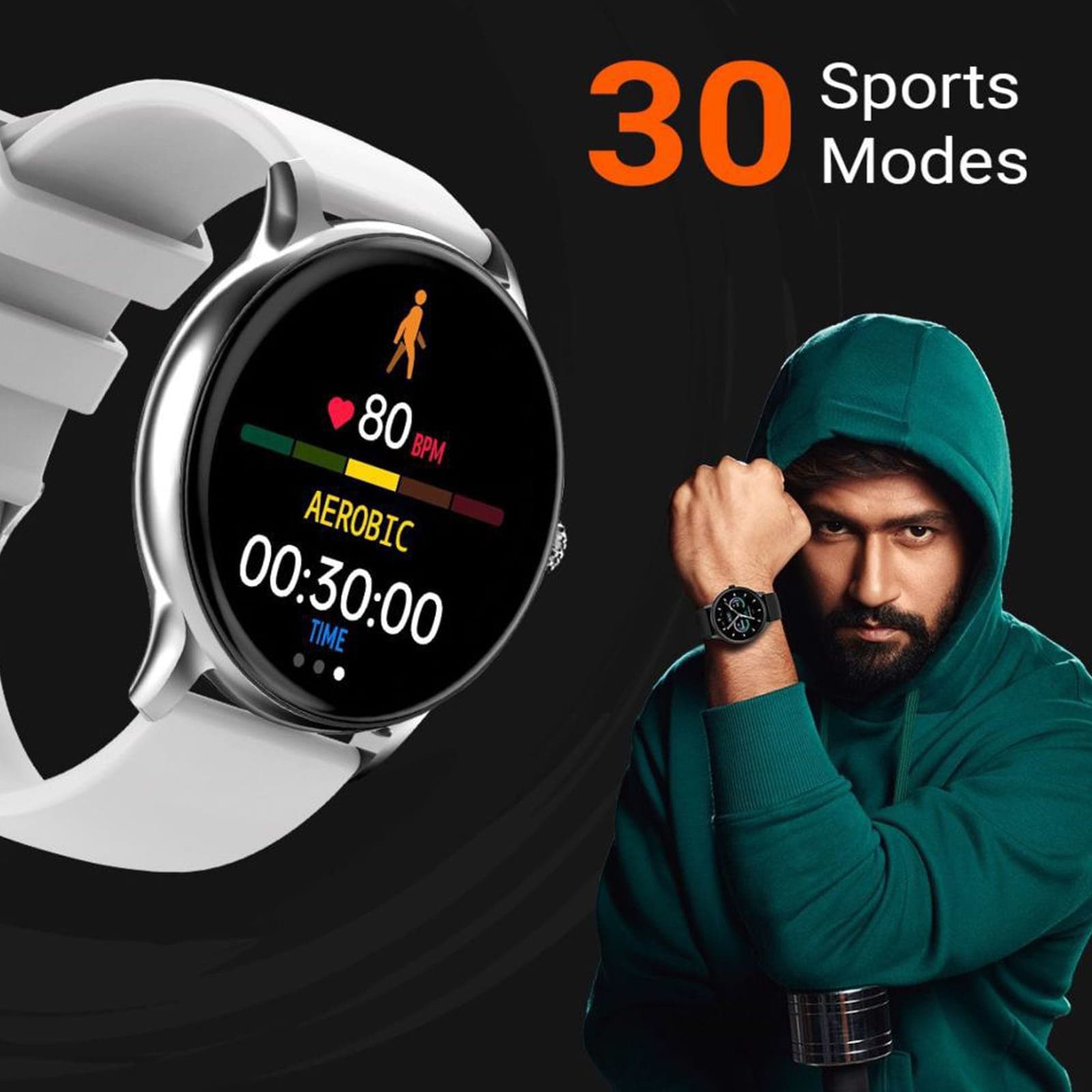 Fire-Boltt Hurricane Smartwatch BSW034 SILVER GREY