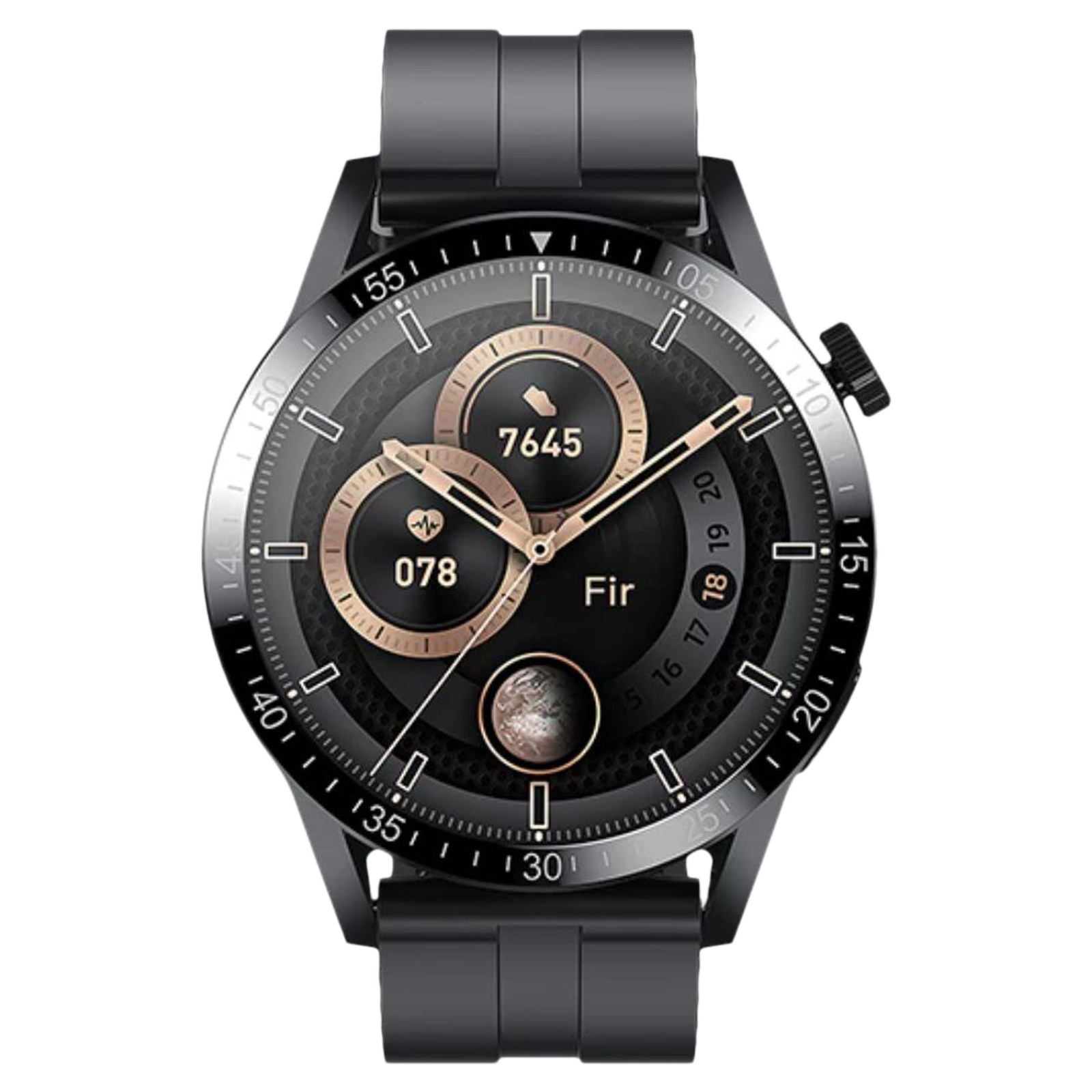 Fire-Boltt Talk Pro Smartwatch with Bluetooth Calling BSW038 BLACK