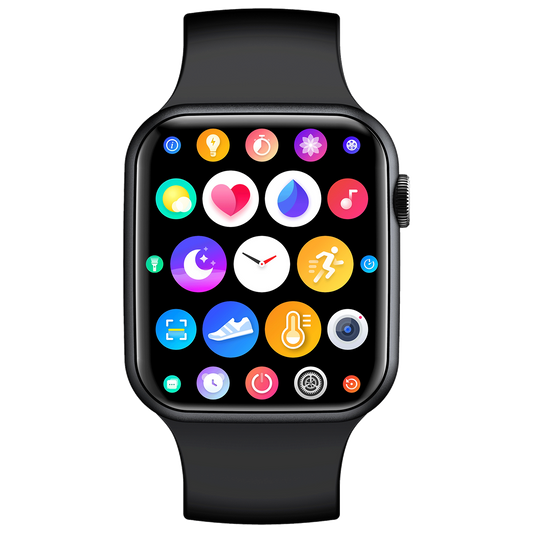 Fire-Boltt Ring Smartwatch with Bluetooth Calling BSW005 BLACK