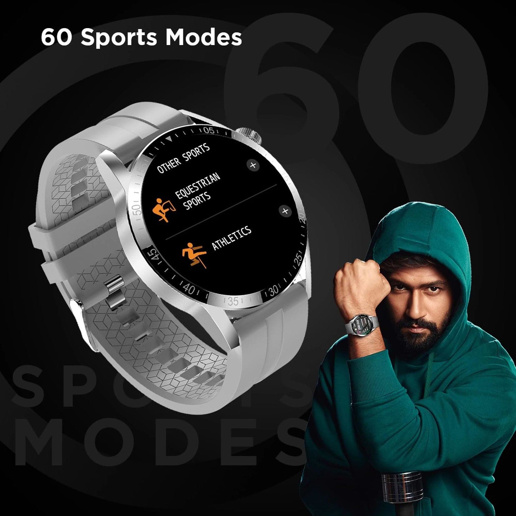 Fire-Boltt Talk Pro Smartwatch with Bluetooth Calling BSW038 GREY