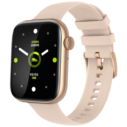 Fire-Boltt Ring 3 Smartwatch with Bluetooth Calling BSW043-GOLD