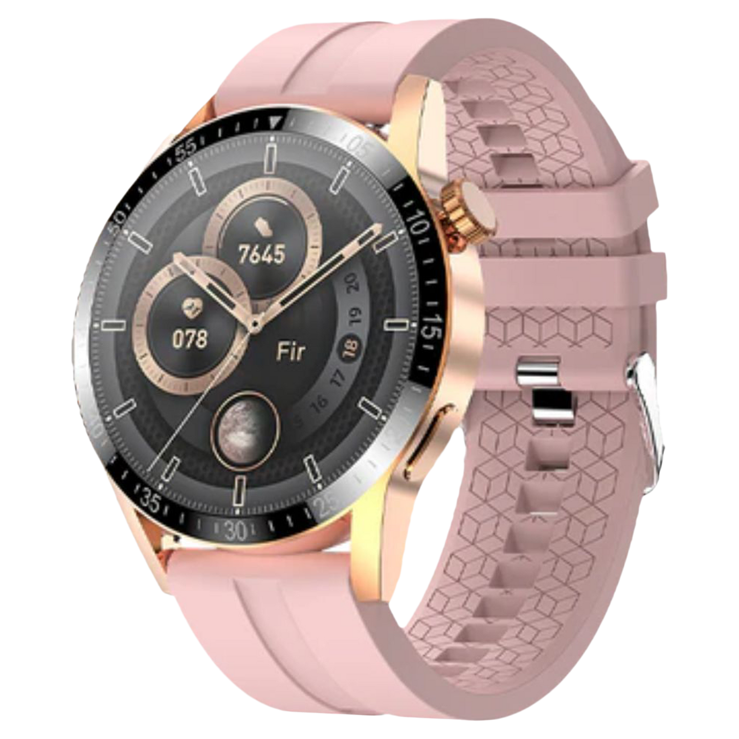 Fire-Boltt Talk Pro Smartwatch with Bluetooth Calling BSW038 GOLD