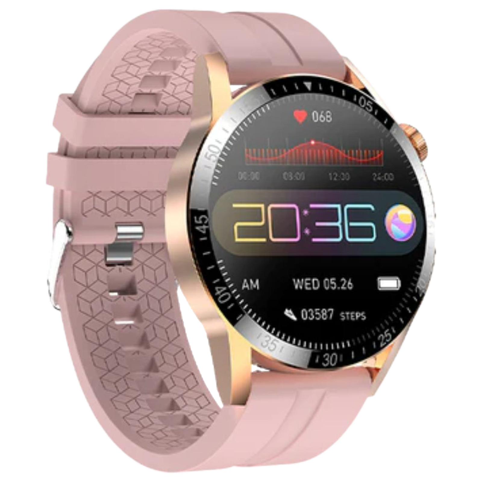 Fire-Boltt Talk Pro Smartwatch with Bluetooth Calling BSW038 GOLD