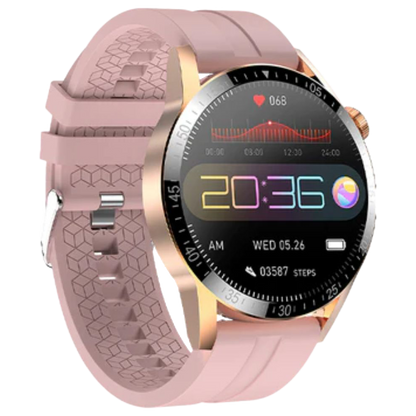 Fire-Boltt Talk Pro Smartwatch with Bluetooth Calling BSW038 GOLD