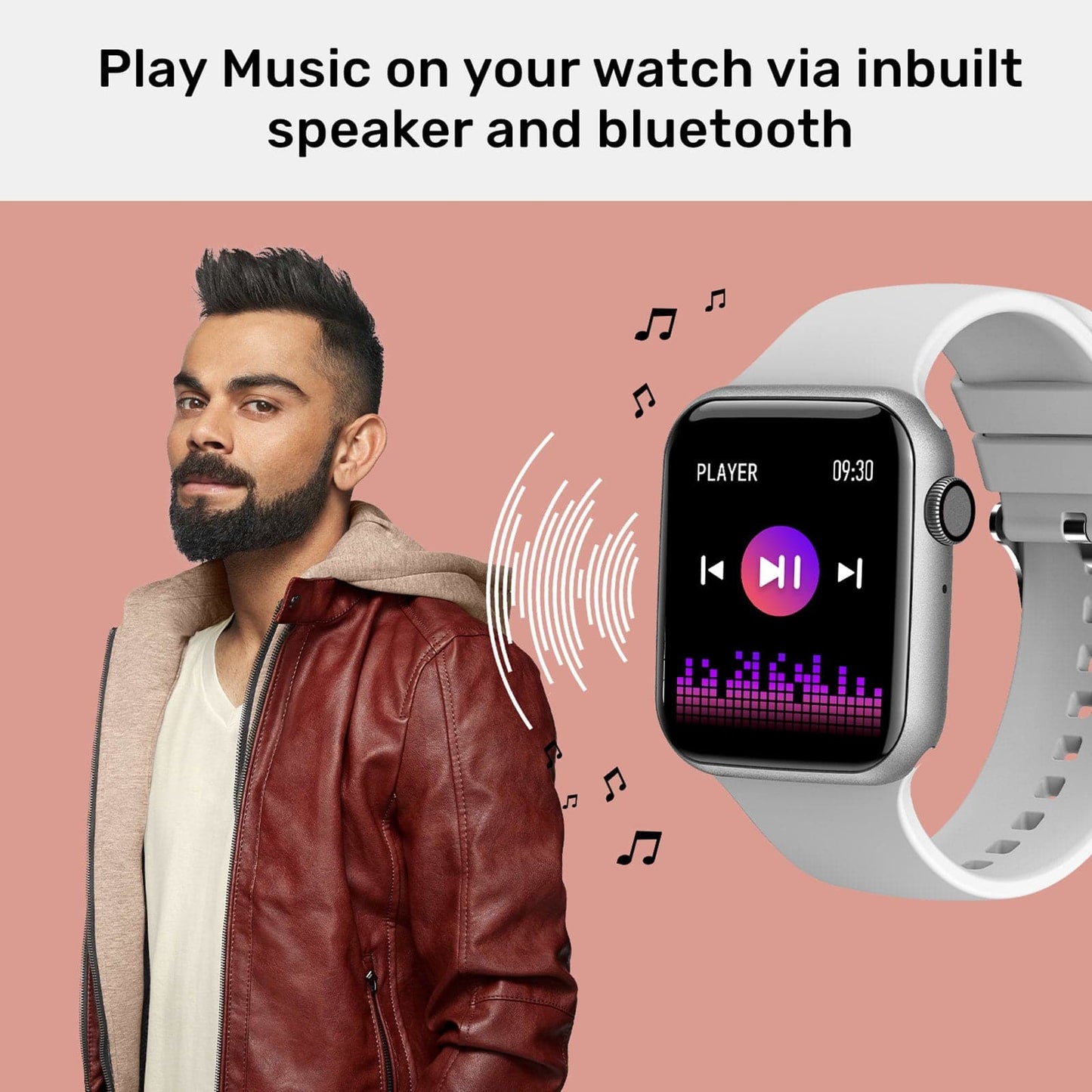 Fire-Boltt Ring BSW005 Smartwatch with Bluetooth Calling