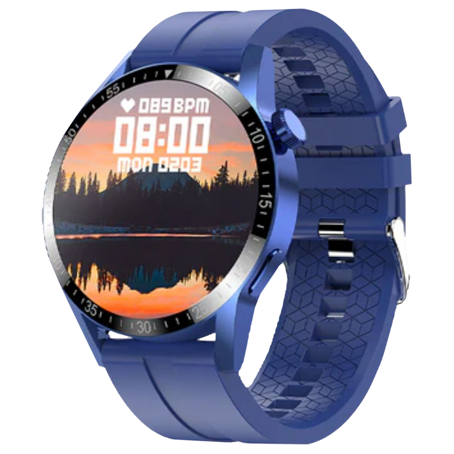 Fire-Boltt Talk Pro Smartwatch with Bluetooth Calling BSW038 BLUE