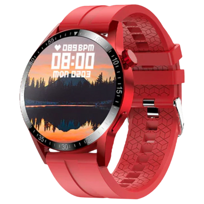 Fire-Boltt Talk Pro Smartwatch with Bluetooth Calling BSW038 RED