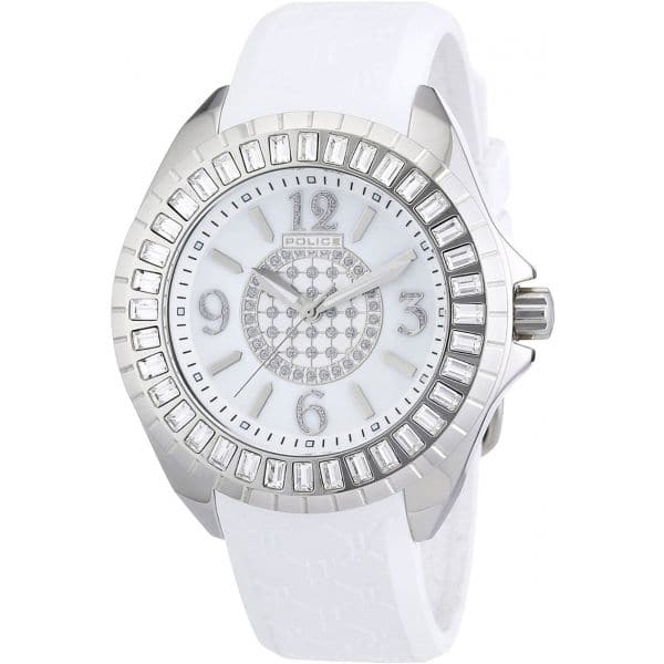 Police Analog White Dial Women'S Watch Pl13090Js/28F