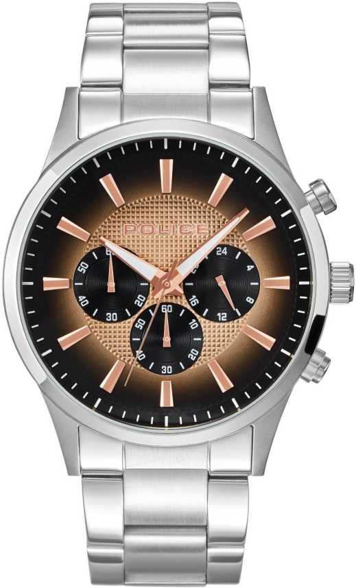 Police Black Sunray Dial Chronograph Men'S Watch