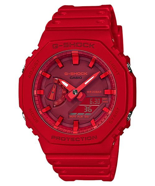 G-Shock Casio Red Carbon Core Guard GA2100-4A
